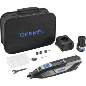 12V Cordless Rotary Tool Kit with Variable Speed and Comfort Grip - Includes 2AH